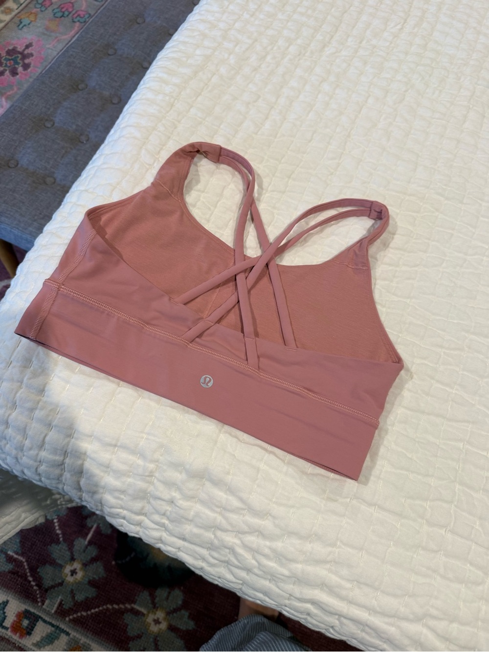 lululemon athletica Dusty Rose Strappy Sports Bra